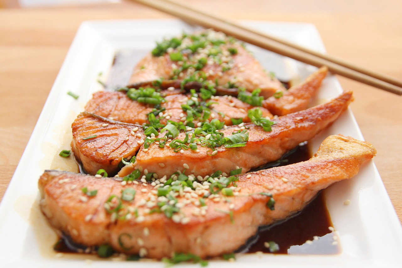 Idée de repas simple saumon